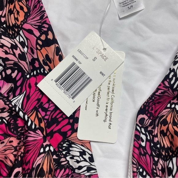 L*space Dionne Top Wings n Things Butterfly NWT Small - Picture 5 of 5